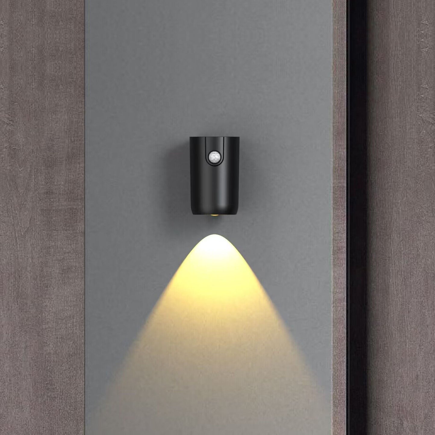 Rechargeable Magnetically Cylinder ABS LED Wall Sconce Lamp