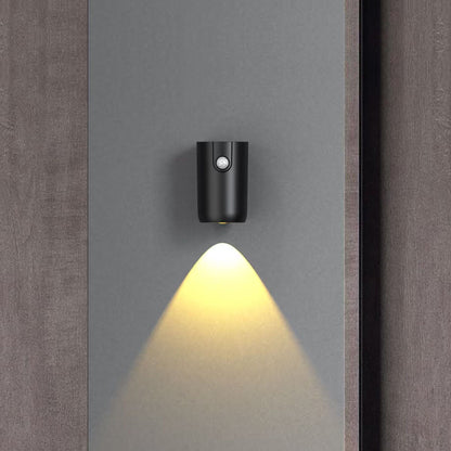 Rechargeable Magnetically Cylinder ABS LED Wall Sconce Lamp