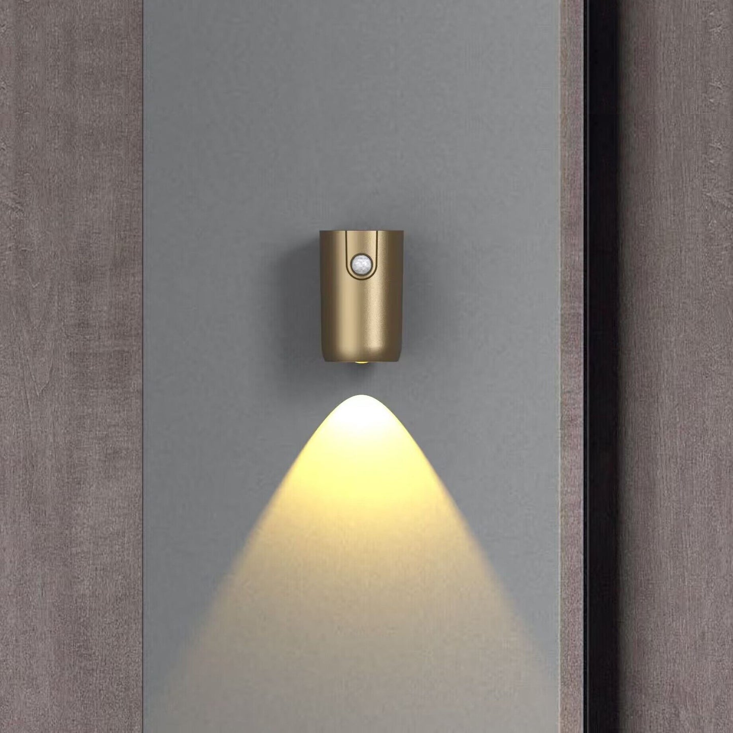 Rechargeable Magnetically Cylinder ABS LED Wall Sconce Lamp