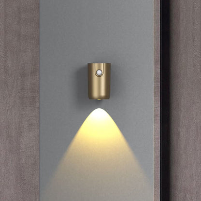 Rechargeable Magnetically Cylinder ABS LED Wall Sconce Lamp