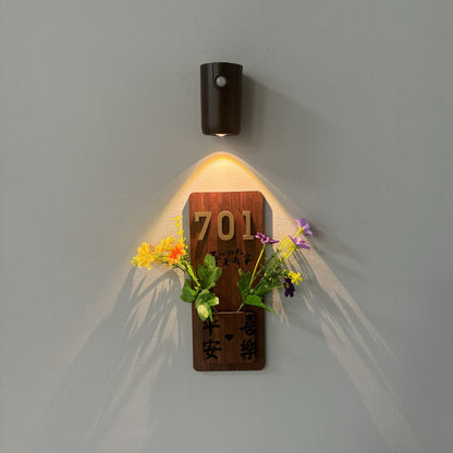 Rechargeable Magnetically Cylinder ABS LED Wall Sconce Lamp