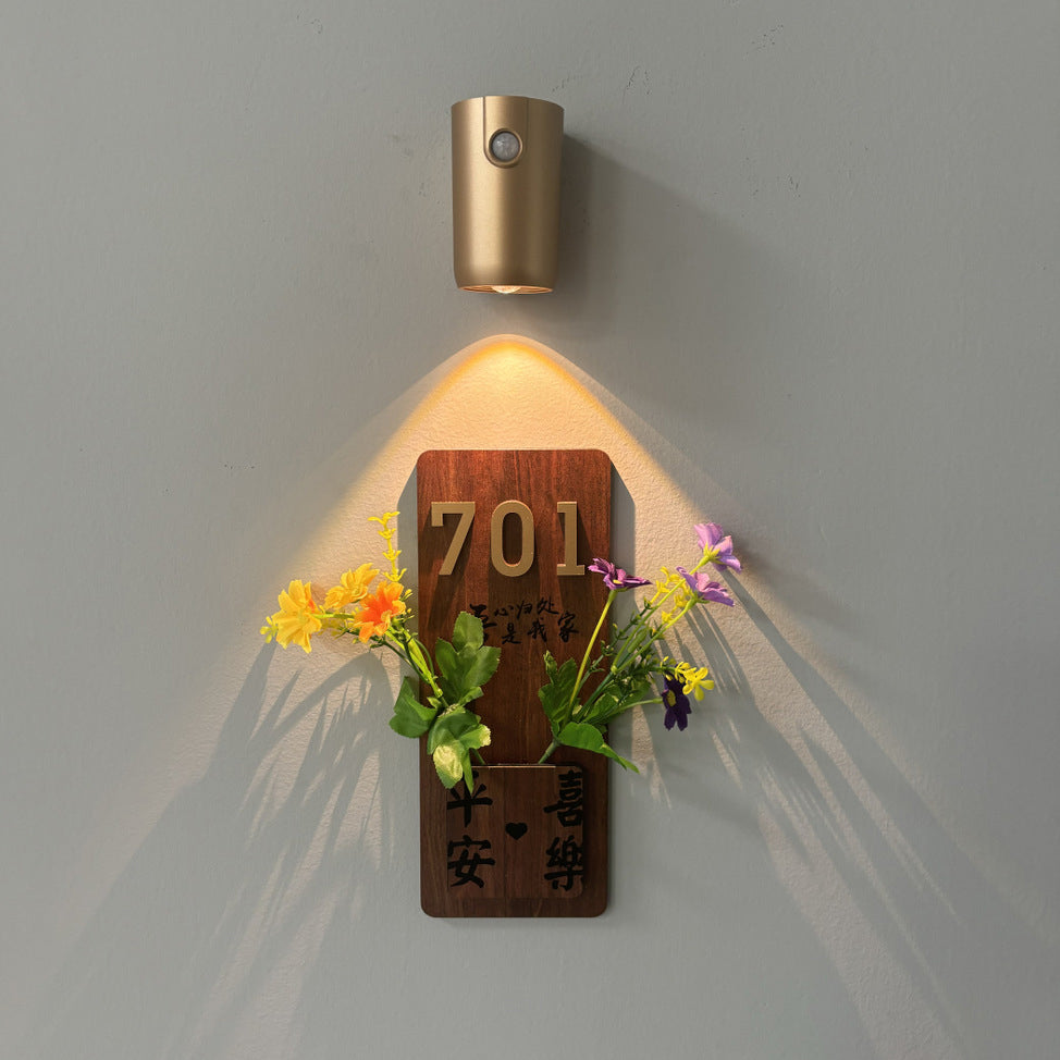 Rechargeable Magnetically Cylinder ABS LED Wall Sconce Lamp