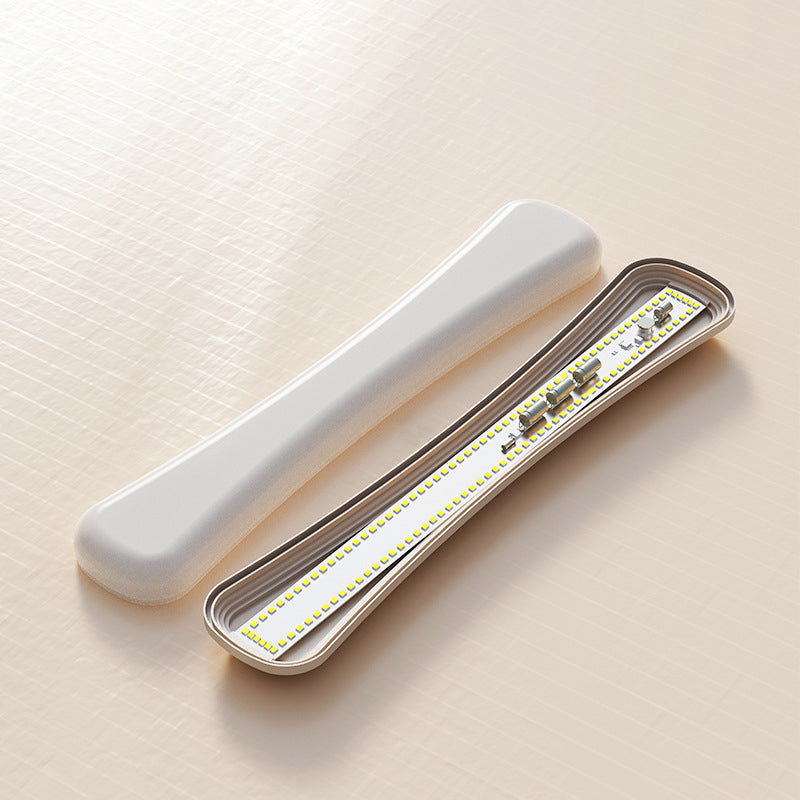 Modern Simplicity ABS PP Strip LED Wall Sconce Lamp