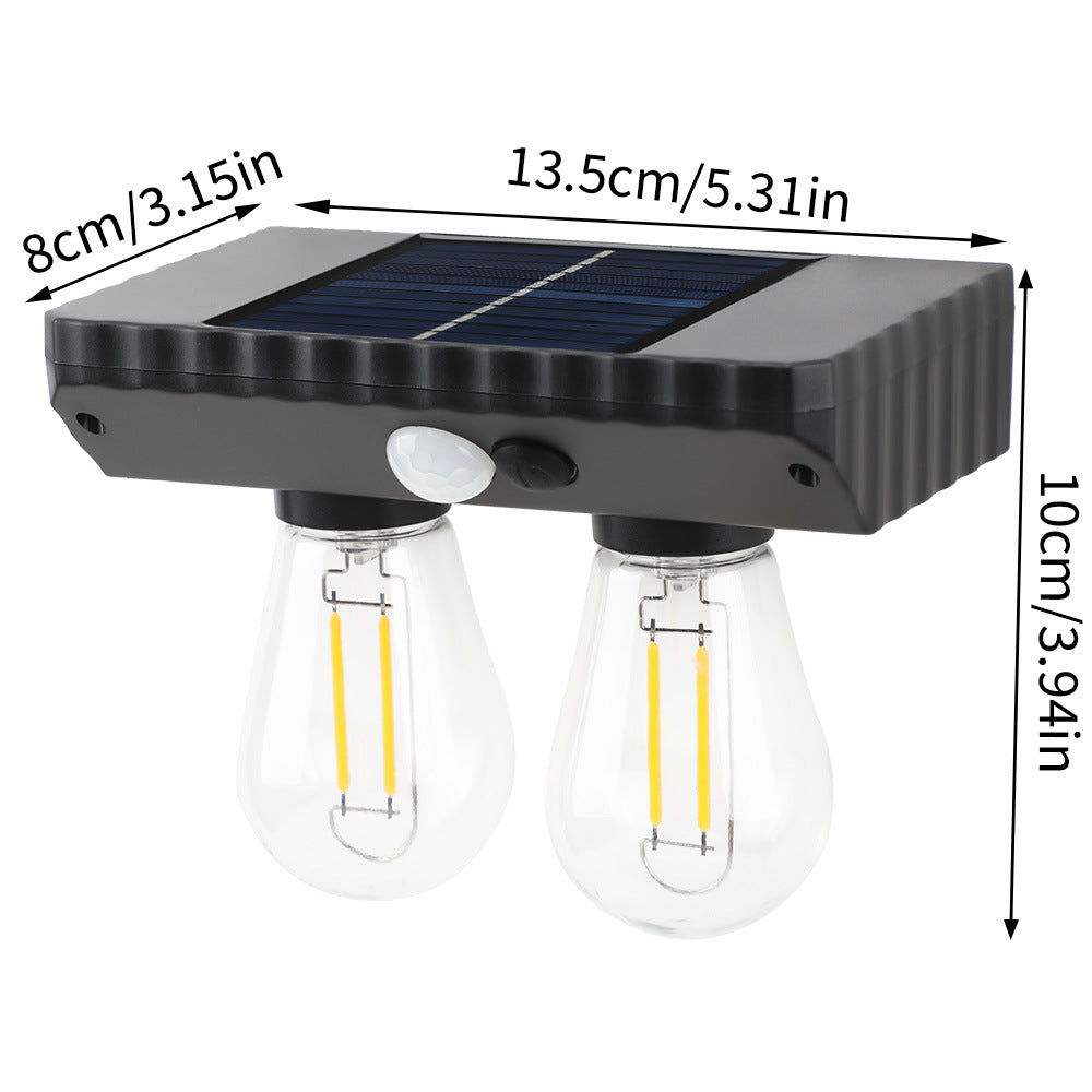 Simplicity ABS PET Bulb Human Sensor LED Wall Sconce Lamp