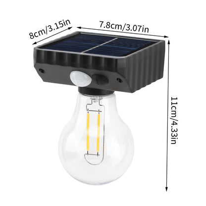 Simplicity ABS PET Bulb Human Sensor LED Wall Sconce Lamp