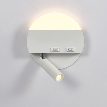 Simplicity Round Square Spotlight LED Wall Sconce Lamp
