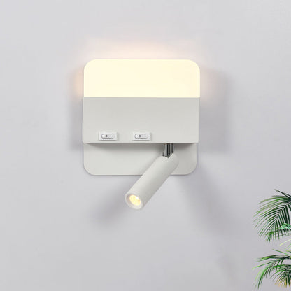 Simplicity Round Square Spotlight LED Wall Sconce Lamp