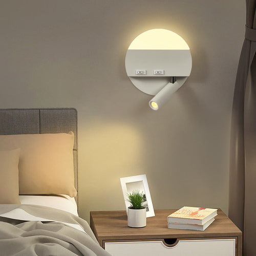 Simplicity Round Square Spotlight LED Wall Sconce Lamp