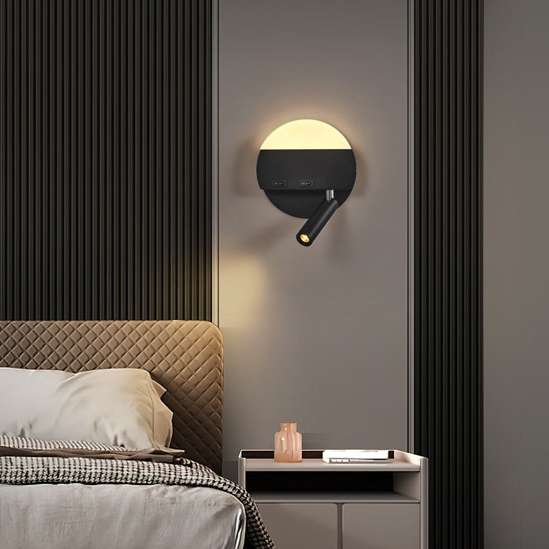 Simplicity Round Square Spotlight LED Wall Sconce Lamp