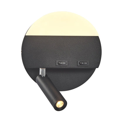 Simplicity Round Square Spotlight LED Wall Sconce Lamp