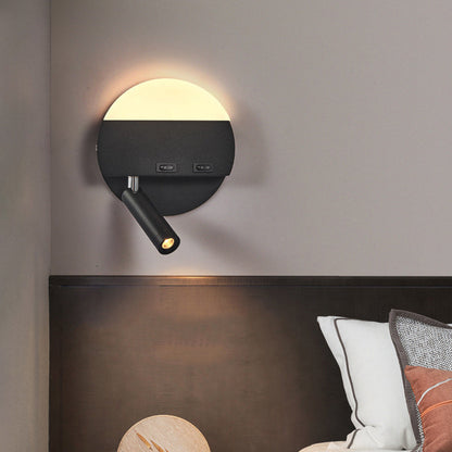 Simplicity Round Square Spotlight LED Wall Sconce Lamp