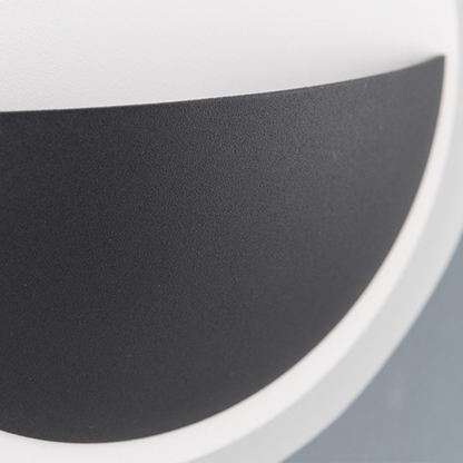 Simplicity Acrylic Round Pull-Wire LED Wall Sconce Lamp