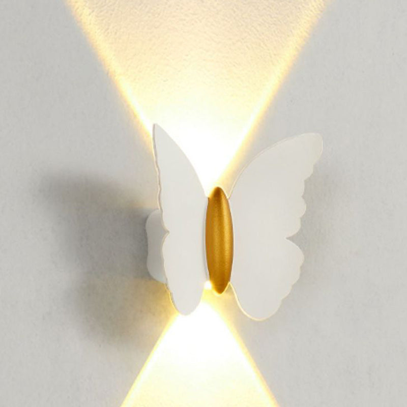 Creative Waterproof Butterfly Aluminum LED Wall Sconce Lamp