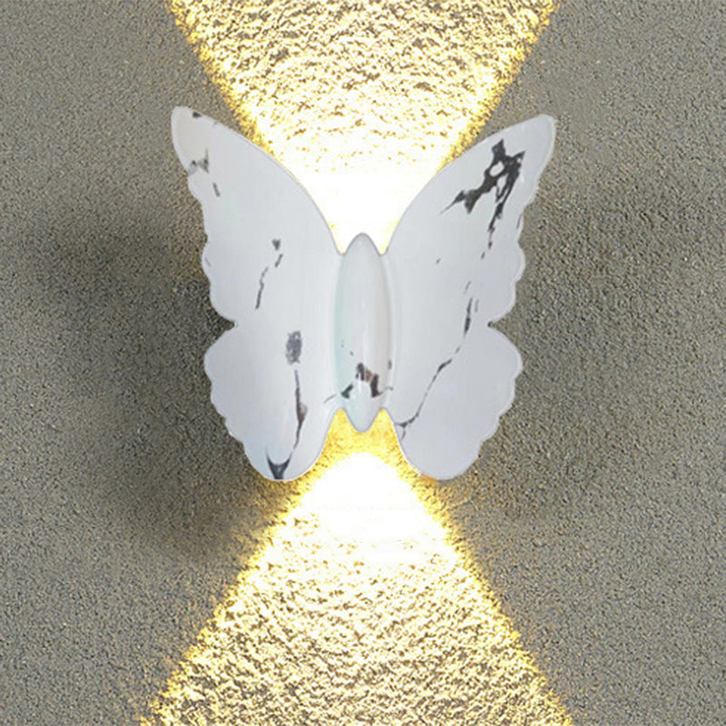 Creative Waterproof Butterfly Aluminum LED Wall Sconce Lamp