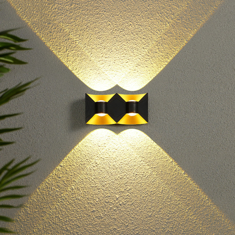 Waterproof Square Rectangular Aluminum LED Wall Sconce Lamp