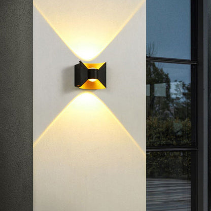 Waterproof Square Rectangular Aluminum LED Wall Sconce Lamp