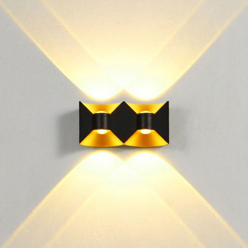 Waterproof Square Rectangular Aluminum LED Wall Sconce Lamp