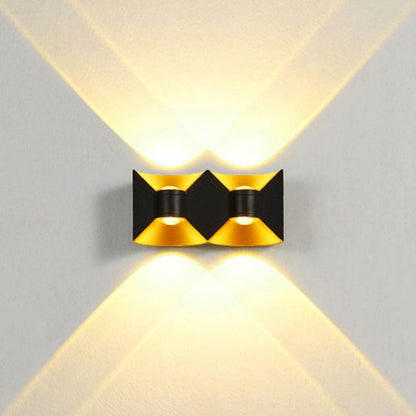 Waterproof Square Rectangular Aluminum LED Wall Sconce Lamp