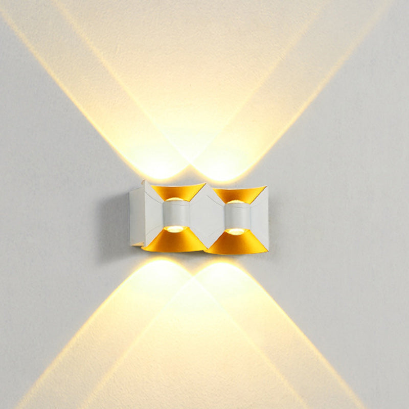 Waterproof Square Rectangular Aluminum LED Wall Sconce Lamp