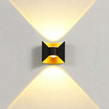 Waterproof Square Rectangular Aluminum LED Wall Sconce Lamp