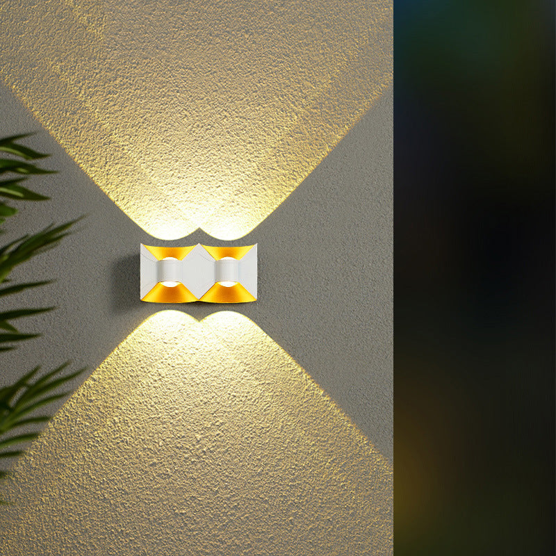 Waterproof Square Rectangular Aluminum LED Wall Sconce Lamp