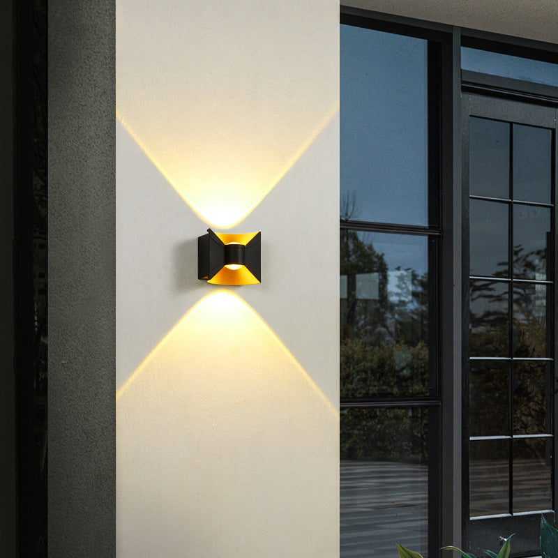 Waterproof Square Rectangular Aluminum LED Wall Sconce Lamp