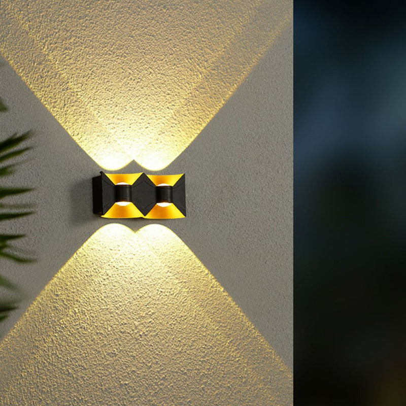 Waterproof Square Rectangular Aluminum LED Wall Sconce Lamp