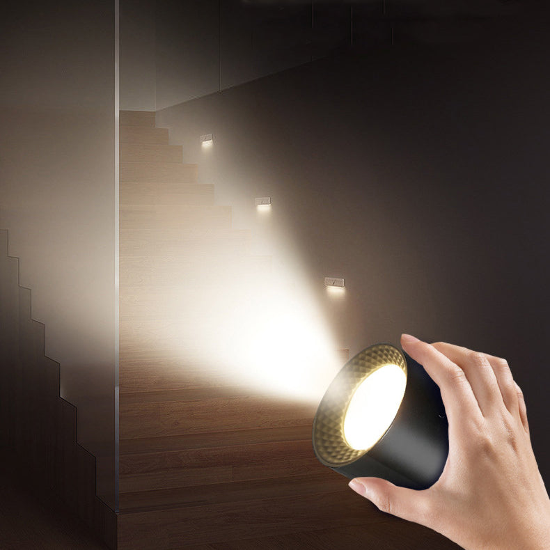 Rechargeable ABS PC LED Wall Sconce Lamp Night Light