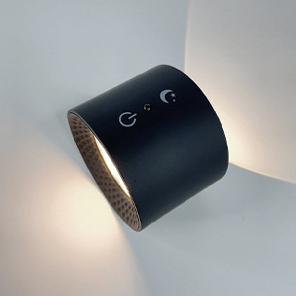 Rechargeable ABS PC LED Wall Sconce Lamp Night Light