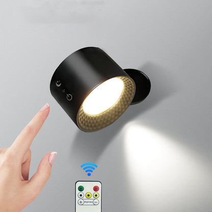 Rechargeable ABS PC LED Wall Sconce Lamp Night Light