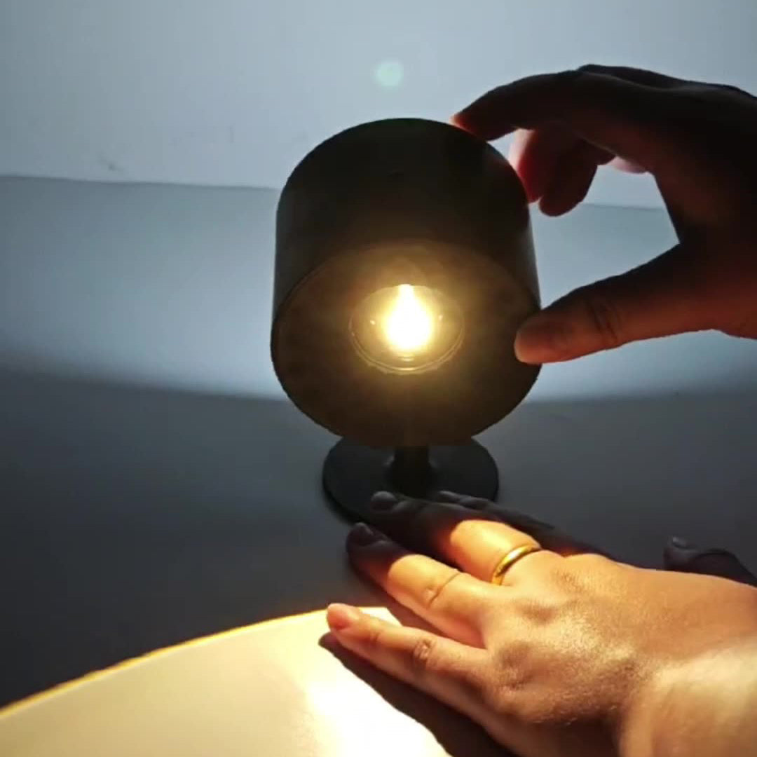 Rechargeable ABS PC LED Wall Sconce Lamp Night Light