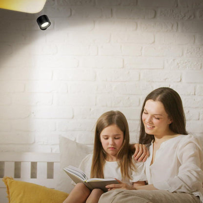 Rechargeable ABS PC LED Wall Sconce Lamp Night Light