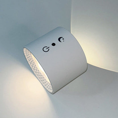 Rechargeable ABS PC LED Wall Sconce Lamp Night Light