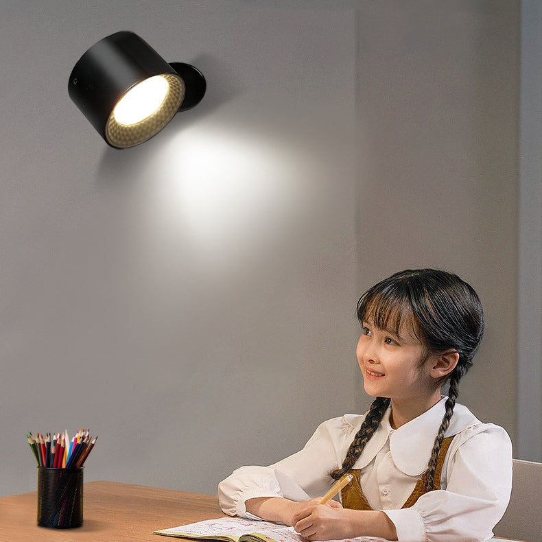 Rechargeable ABS PC LED Wall Sconce Lamp Night Light
