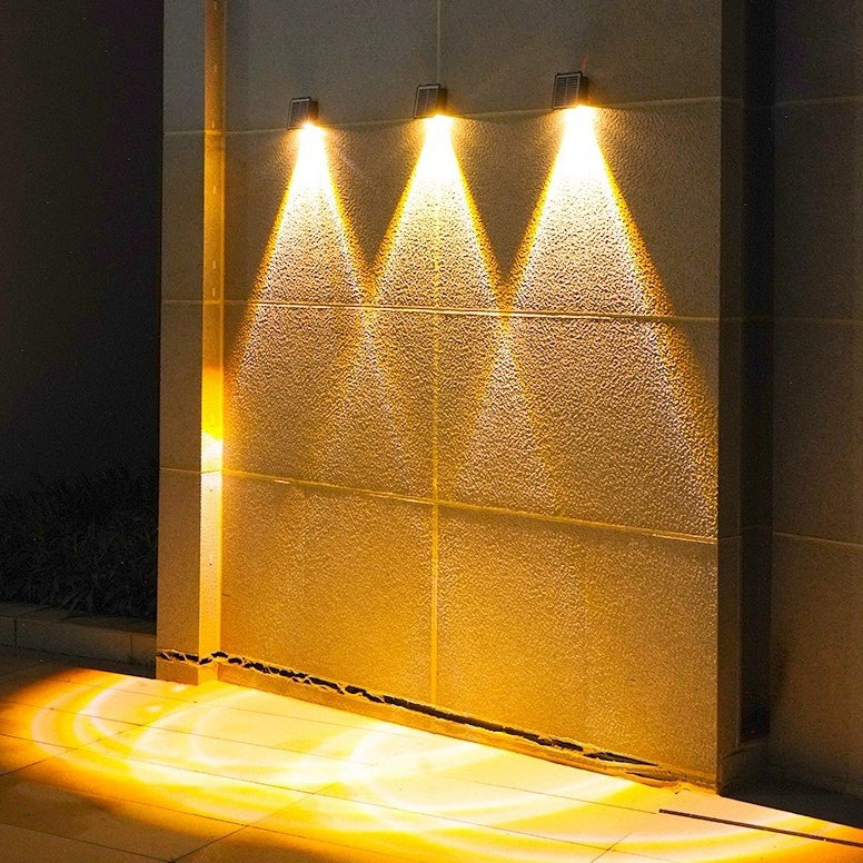 Simplicity Waterproof Rectangular ABS LED Wall Sconce Lamp