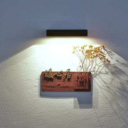 Solar Light Shadow ABS Acrylic LED Wall Sconce Lamp