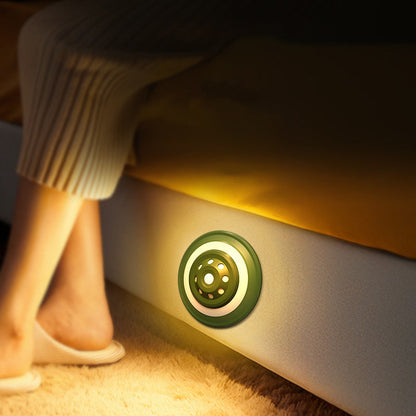Rechargeable ABS Round UFO LED Wall Sconce Lamp Night Light
