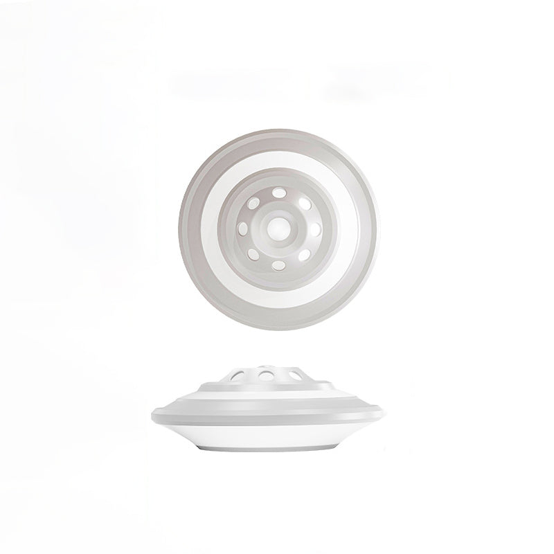 Rechargeable ABS Round UFO LED Wall Sconce Lamp Night Light