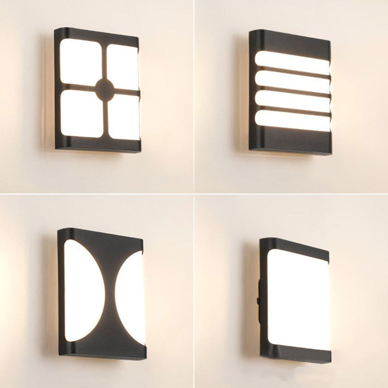 Simplicity Rectangular Geometrical LED Wall Sconce Lamp