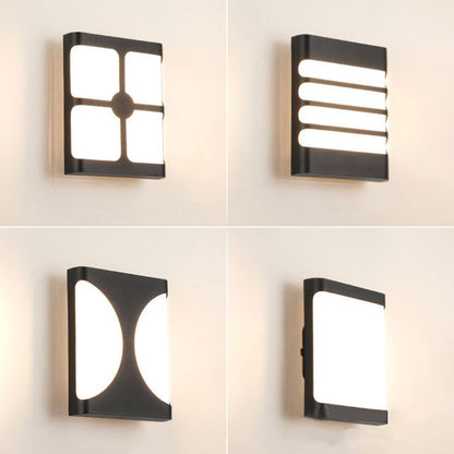 Simplicity Rectangular Geometrical LED Wall Sconce Lamp