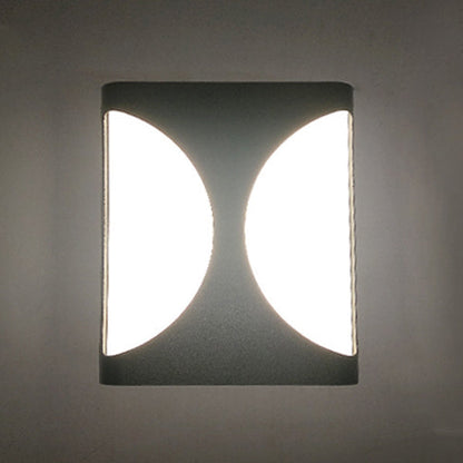 Simplicity Rectangular Geometrical LED Wall Sconce Lamp