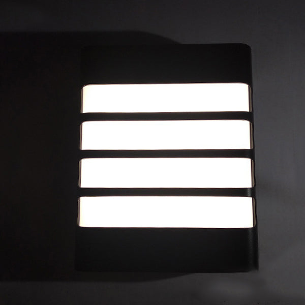 Simplicity Rectangular Geometrical LED Wall Sconce Lamp