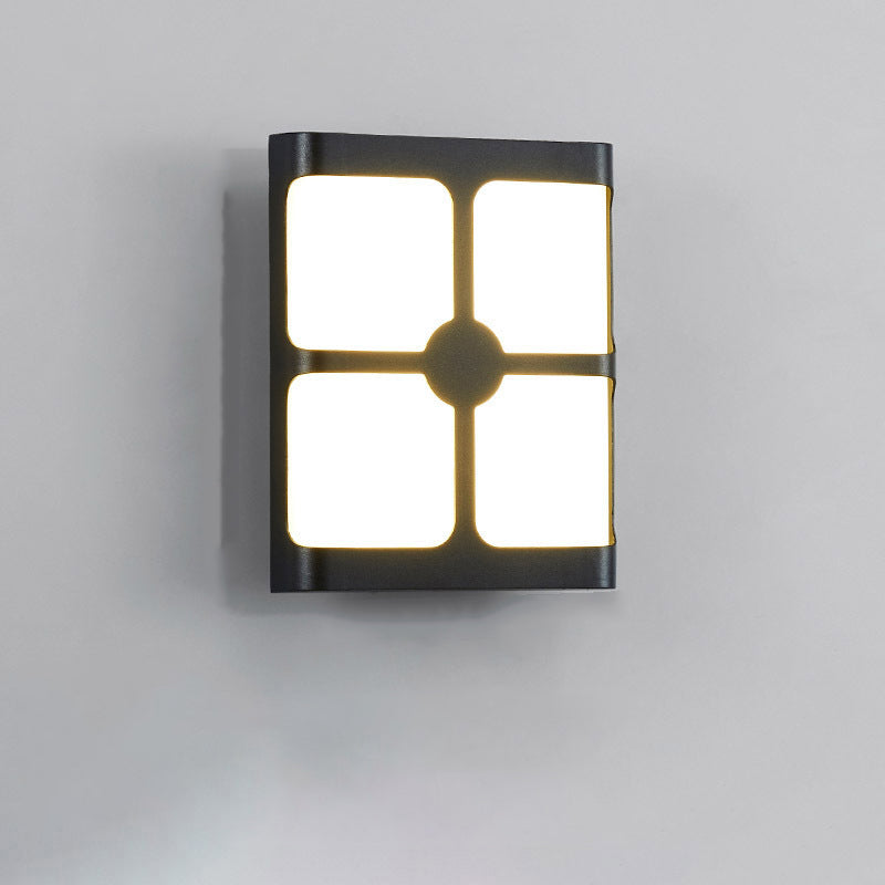Simplicity Rectangular Geometrical LED Wall Sconce Lamp
