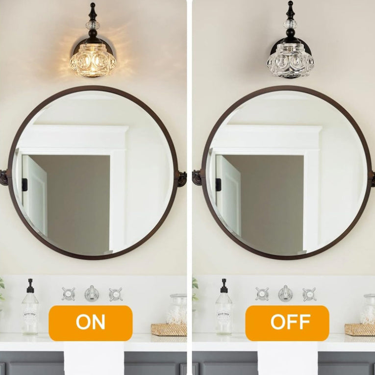 Iron Petal 1/2/3/4 Light Wall Sconce Lamp Vanity Light