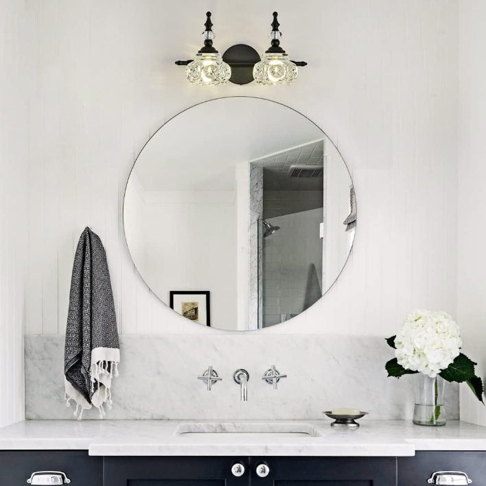 Iron Petal 1/2/3/4 Light Wall Sconce Lamp Vanity Light