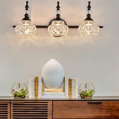Iron Petal 1/2/3/4 Light Wall Sconce Lamp Vanity Light