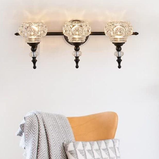 Iron Petal 1/2/3/4 Light Wall Sconce Lamp Vanity Light