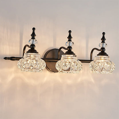 Iron Petal 1/2/3/4 Light Wall Sconce Lamp Vanity Light