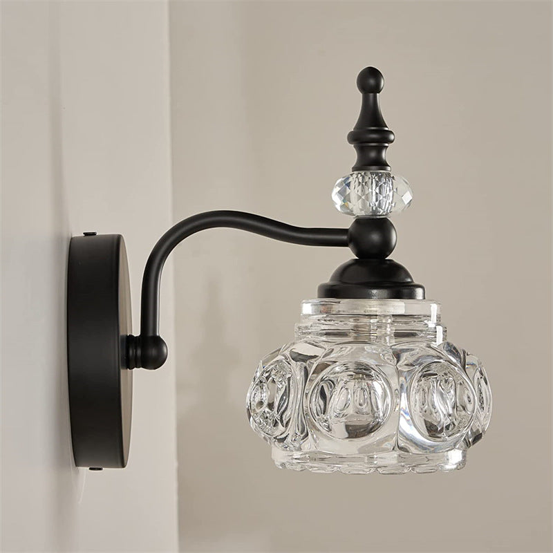 Iron Petal 1/2/3/4 Light Wall Sconce Lamp Vanity Light