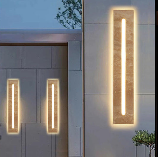 Waterproof Acrylic Rectangular Strip LED Wall Sconce Lamp